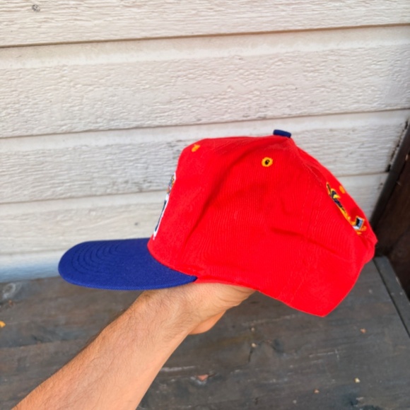 Vintage Florida Panthers NHL script hat C COMPETITOR Trucker hat snapback offici - Picture 5 of 8